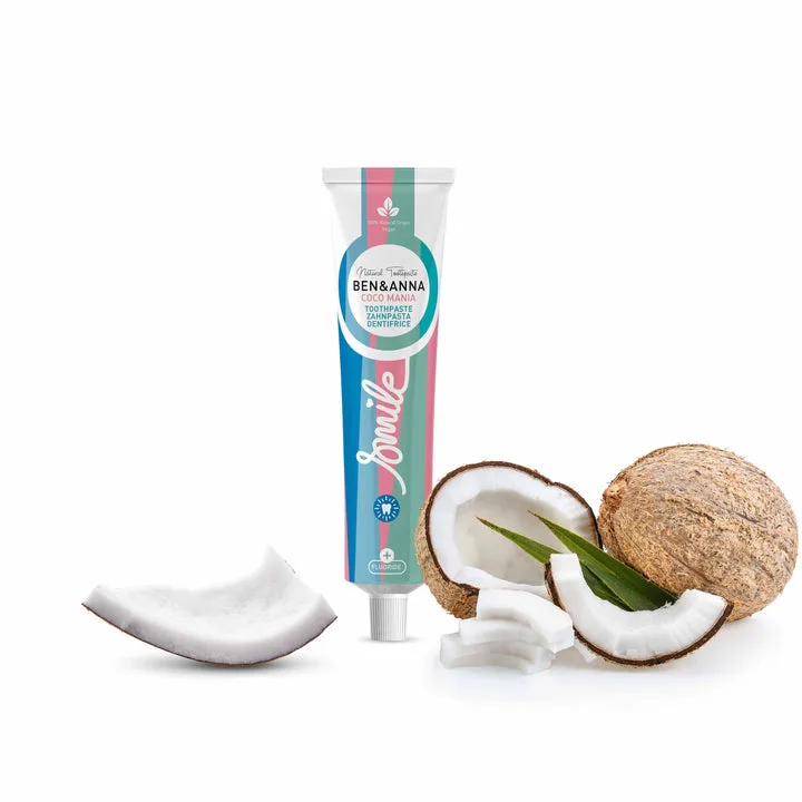 Toothpastte Tube, Coco Mania With Flouride