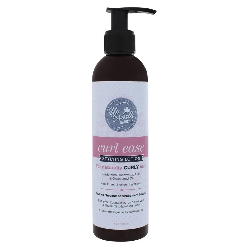 Curl Ease Styling Lotion, Rosewater Aloe & Grapeseed Oil