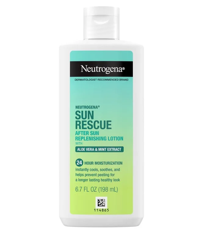 Sun Rescue After Sun Replenishing Lotion With Aloe Vera & Mint Extract