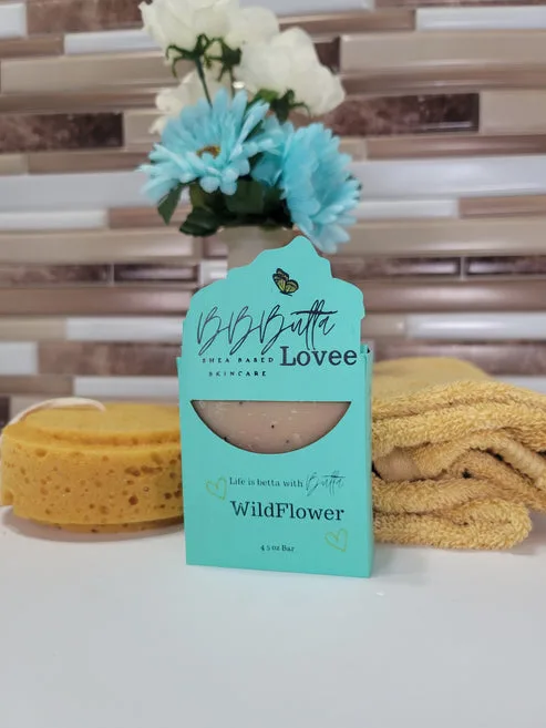 Scented Shea Soaps, Wildflower