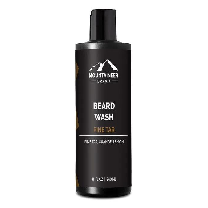 Natural Beard Wash/Shampoo, Pine Tar