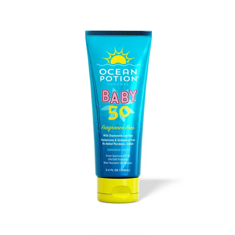 Sunscreen Lotion Babies w/Chamomile, SPF 50