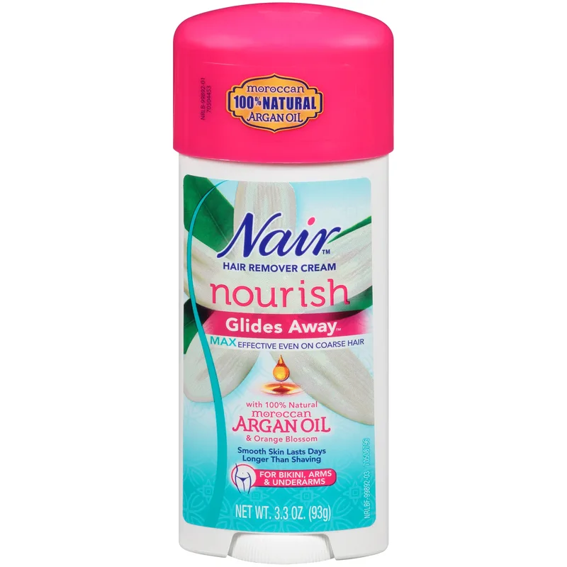 Nourish Hair Remover Cream, Argan Oil & Orange Blossom (2020 formulation)