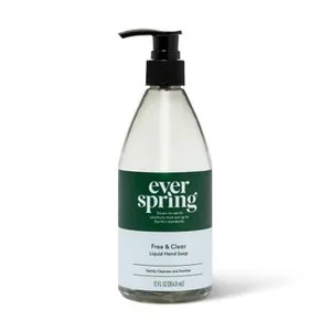 Spring Liquid Hand Soap, Free & Clear