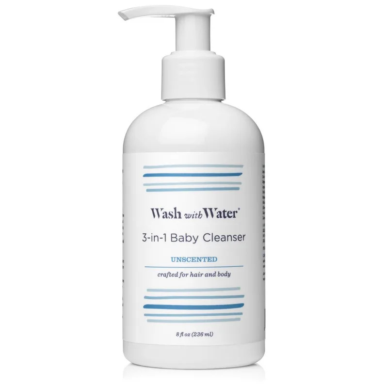 3-in-1 Baby Cleanser, Unscented