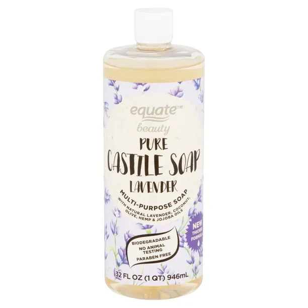 Beauty Plant Based Castile Soap, Lavender (2018 formulation)