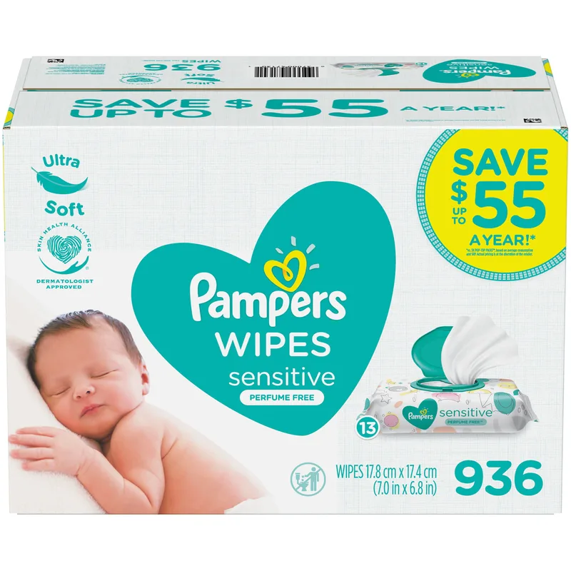 Baby Wipes Sensitive, Fragrance Free