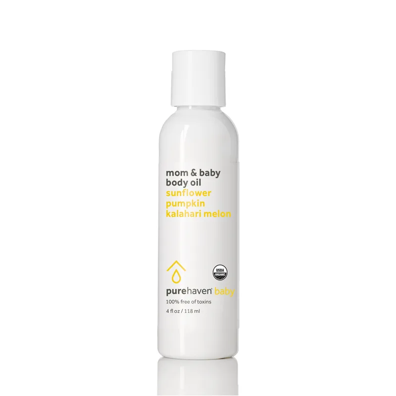 mom and baby body oil