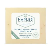 Oatmeal Vanilla Berry Goats Milk Natural Soap