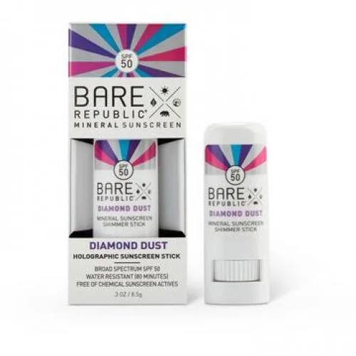 Mineral Sunscreen Stick, Diamond Dust, SPF 50
