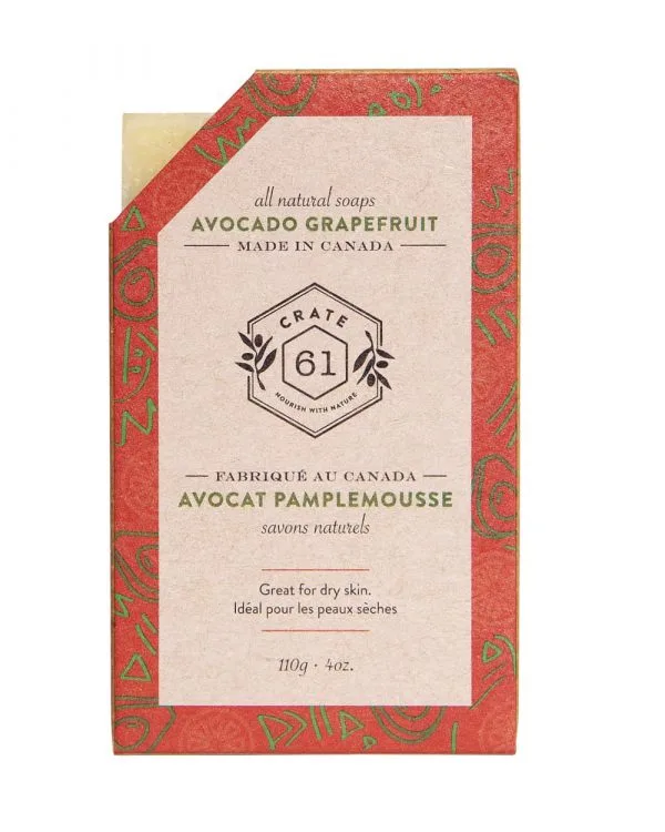 Natural Soaps, Avocado Grapefruit