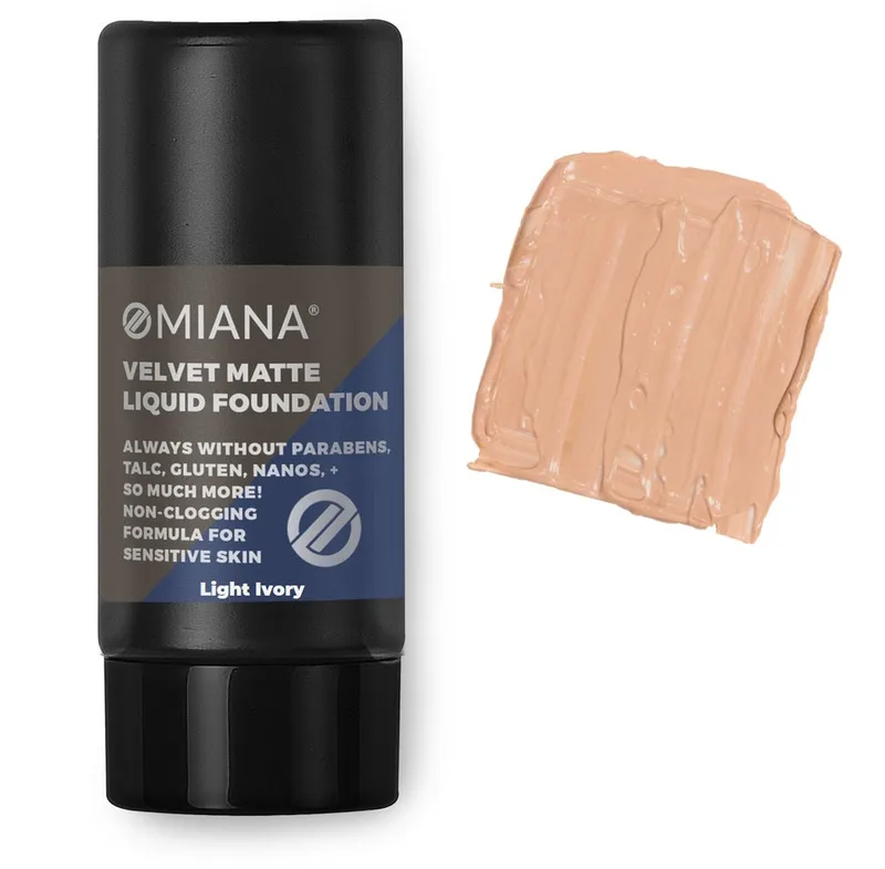 Velvet Matte Liquid Foundation, Light Ivory Beige