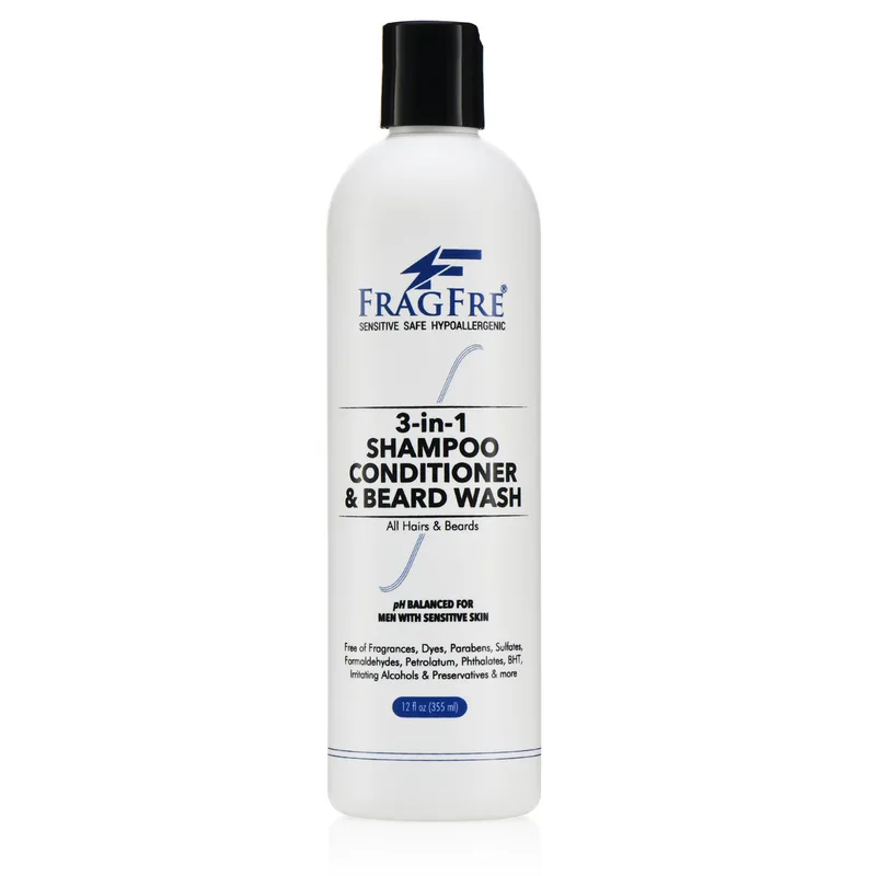 3 in 1 Shampoo Conditioner and Beard Wash for Men