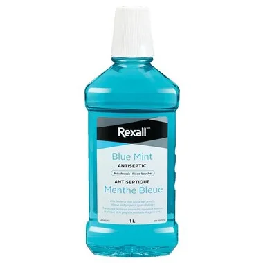 Antiseptic Mouthwash, Blue Mint