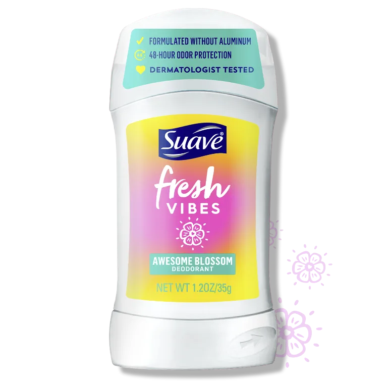 Fresh Vibes Deodorant, Awesome Blossom