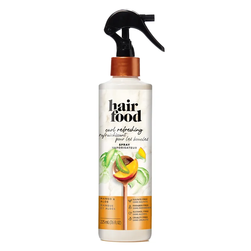 Curl Refreshing Spray, Mango & Aloe