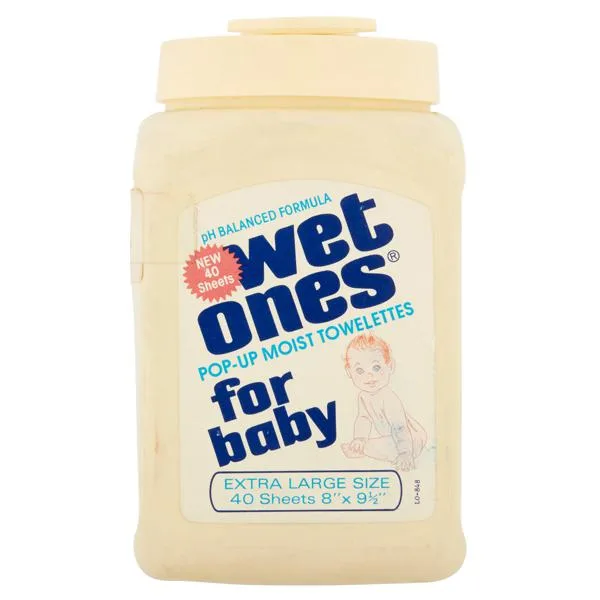 Extra Large Size Pop Up Moist Towelettes for Baby