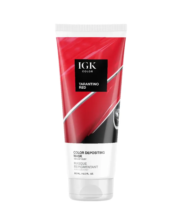 Color Depositing Hair Mask, Tarantino Red