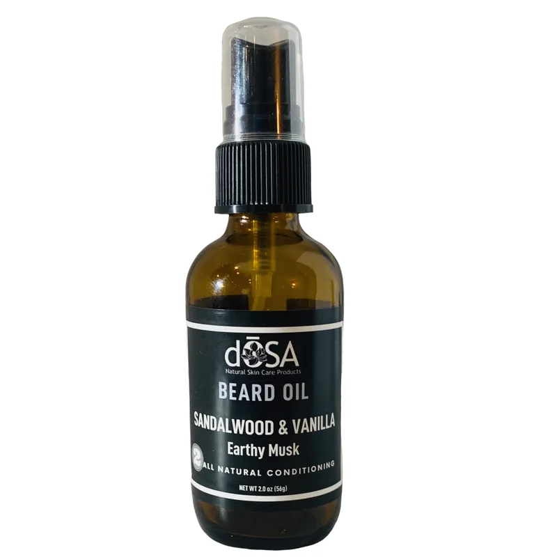 Beard Oil, Sandalwood & Vanilla (2020 formulation)