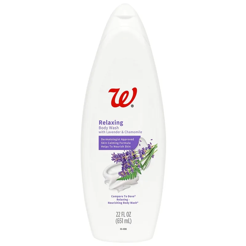 Relaxing Body Wash, Lavender & Chamomile