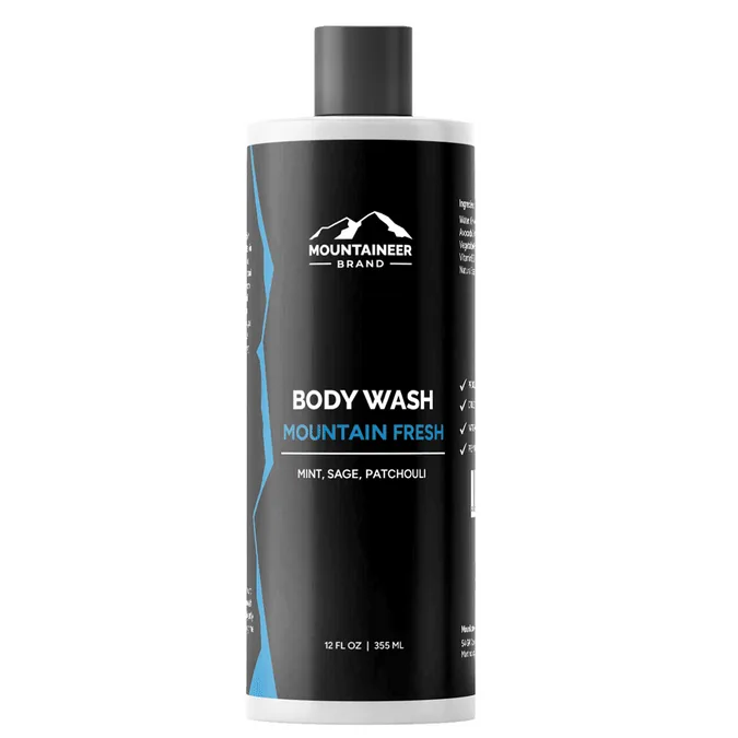 Natural Body Wash, Mountain Fresh