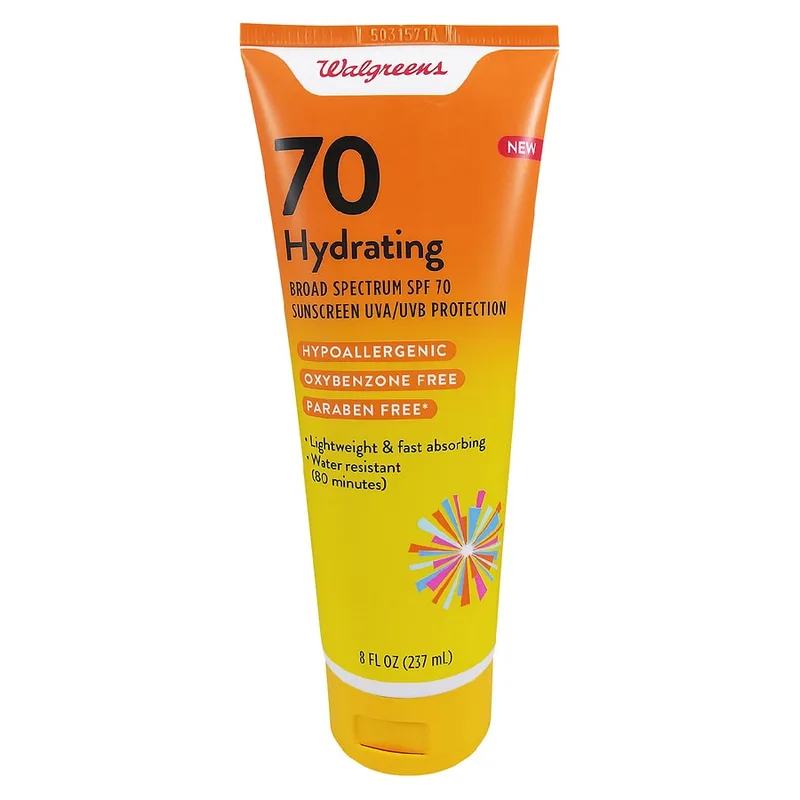 Hydrating Sunscreen, SPF 70