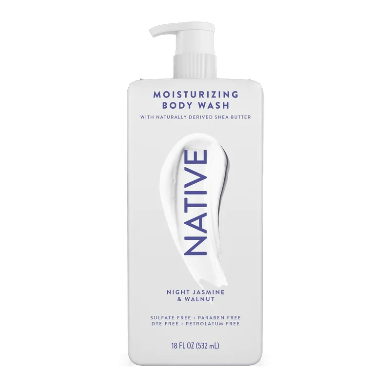 Night Jasmine & Walnut Moisturizing Body Wash