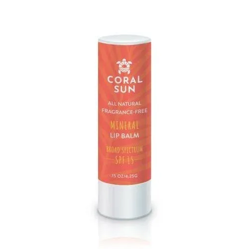 Mineral Lip Balm, Fragrance-Free, SPF 15
