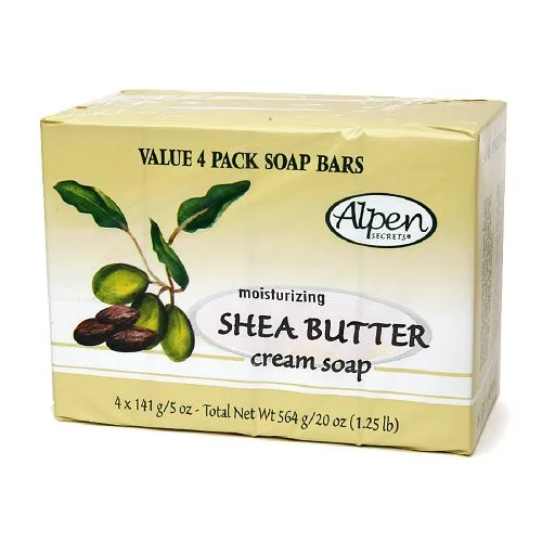 Goat Milk Moisturizing Soap Bars, Shea Butter