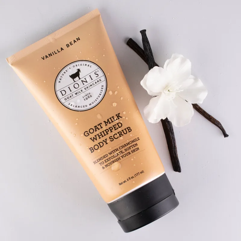 Vanilla Bean Whipped Goat Milk Body Scrub