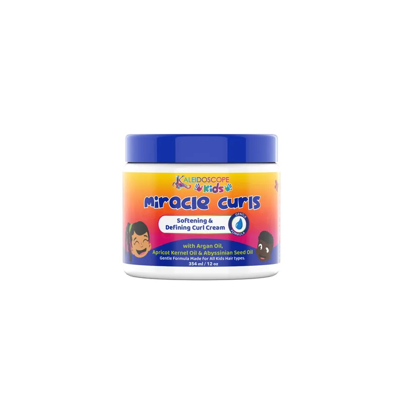 Kids Miracle Curls Cream 12 oz, Curl Enhancing, All Hair Types