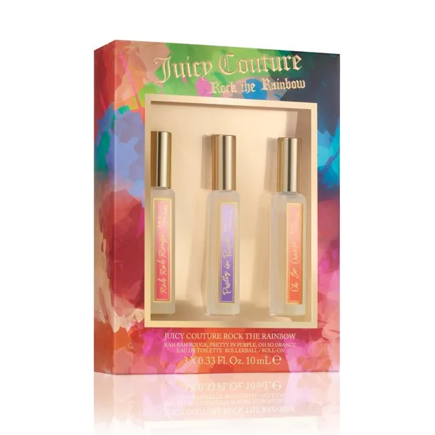 Rock the Rainbow, Rah Raul Rouge, Pretty in Purple, Oh So Orange Eau De Toiletto Rollerball / Roll On