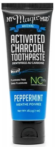 Activated Charcoal Toothpaste, Peppermint (2018 formulation)