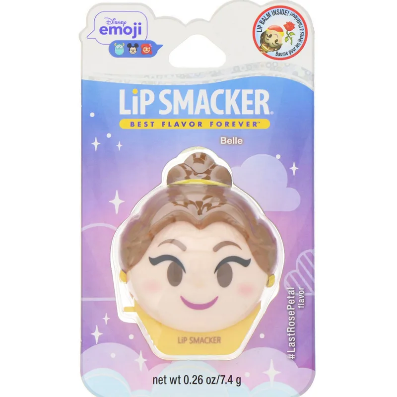 Disney Emoji Belle Lip Balm, LastRosePetal (2020 formulation)