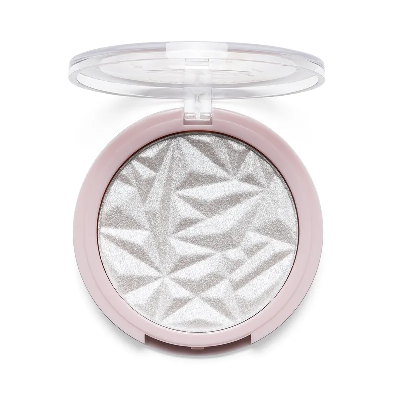 Just Glow Highlighter, Pressed Powder, Shimmery Glow, Fix My Halo, Platinum