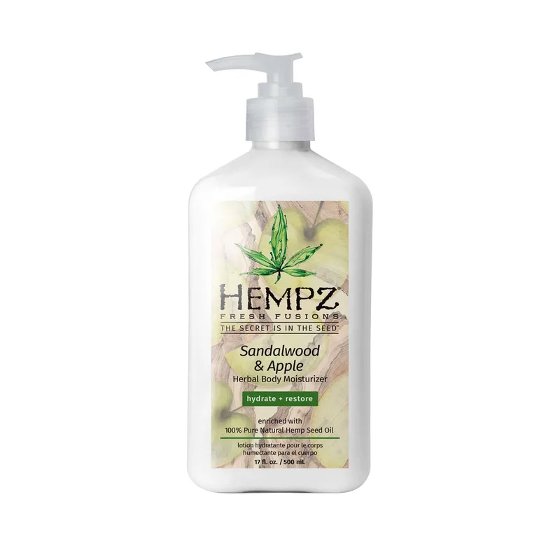 Fresh Fusions Body Moisturizer, Sandalwood & Apple Herbal