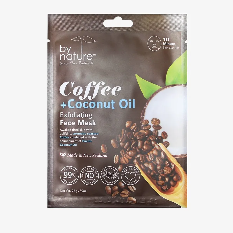 Exfoliating Face Mask, Coffee + Coconut Oil (2019 formulation)