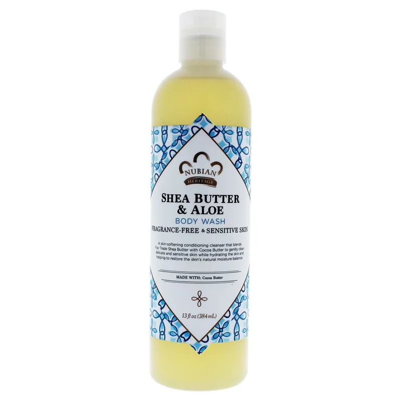 Shea Butter & Aloe Body Wash (Fragrance Free)