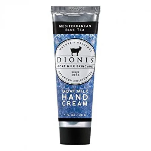 Goat Milk Skin Care Hand Cream, Mediterranean Blue Tea (2018 formulation)