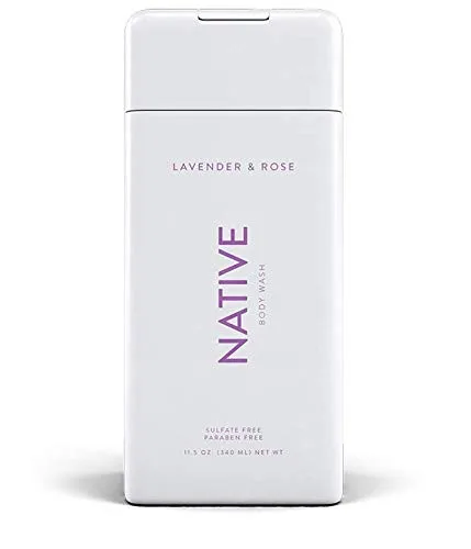 Body Wash, Lavender & Rose