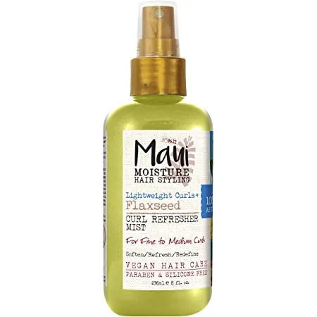 Lightweight Curls + Flaxseed Curl Refresher Mist Hair Spray