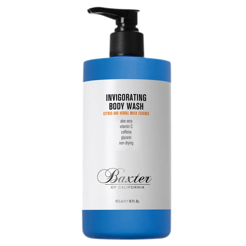 Invigorating Body Wash, Citrus & Herbal Musk Essence