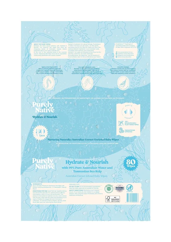 Hydrate & Nourish Baby Wipes