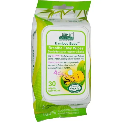 Bamboo Baby Breathe Easy Wipes