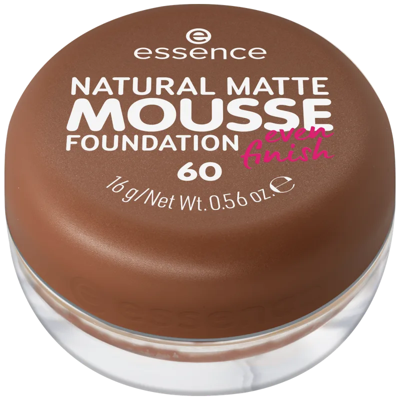 Natural Matte Mousse Foundation, 60