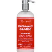 Exfoliating Body Wash, Pomegranate & Mango (2022 formulation)