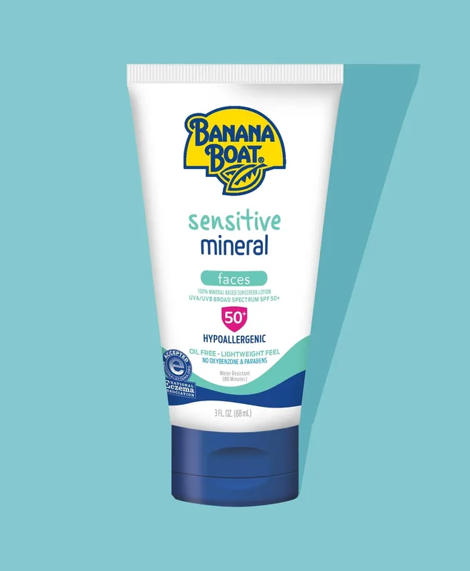 Sensitive Mineral Faces Sunsceen Lotion, SPF 50+