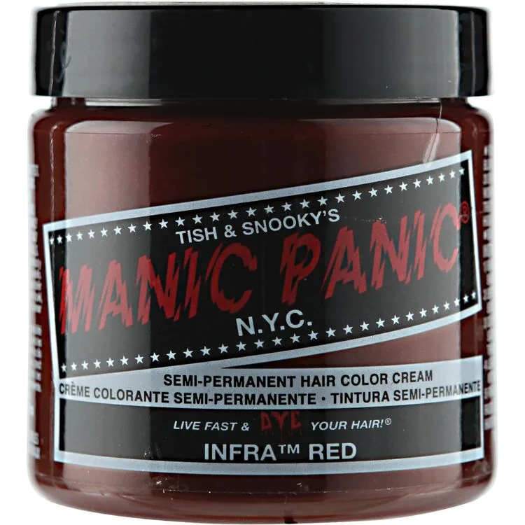 Semi Permanent Cream Hair Color, Infra Red (2020 formulation)