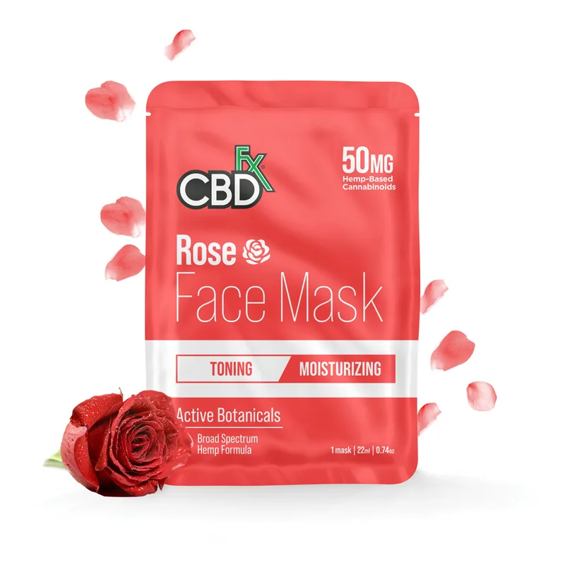 Broad Spectrum 50 Mg Moisturizing Face Mask Rose (2020 formulation)