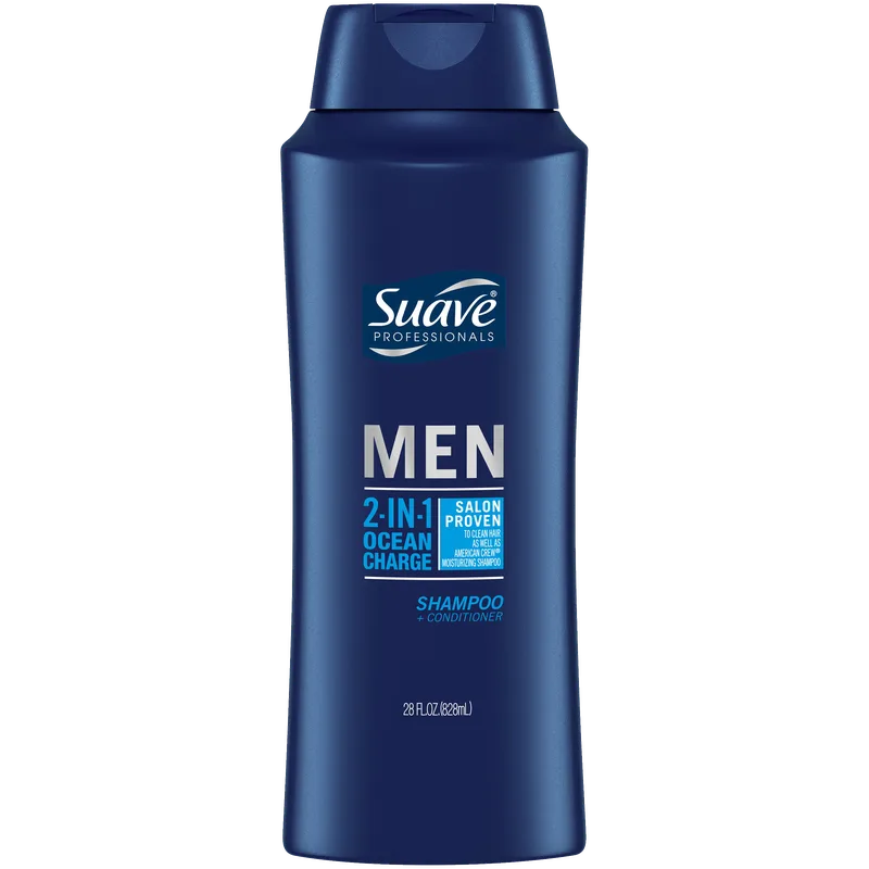 Professionals Men 2-in-1 Ocean Charge Shampoo + Conditioner, Marine & Drift Wood Scent